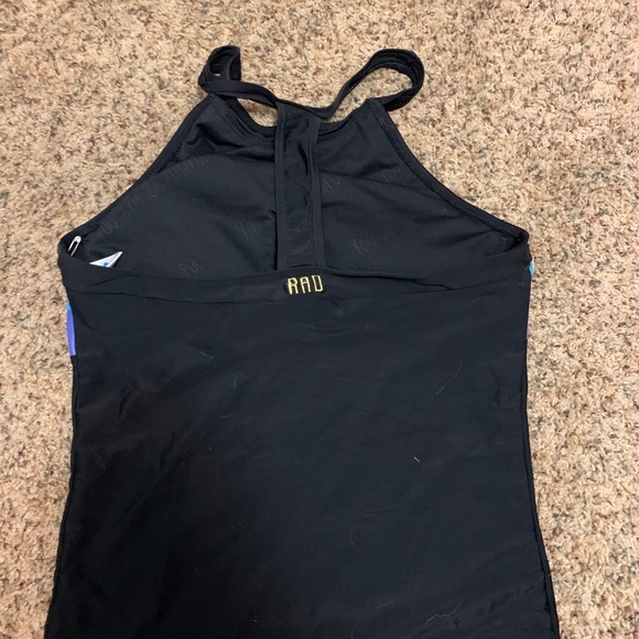 NWOT RAD Swim Tankini Top. - Picture 2 of 3
